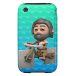 Funny 3d Caveman Bike Square Wheels casemate cases