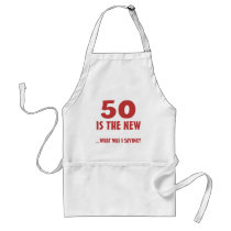 Funny 50th Birthday Gag Gifts Aprons