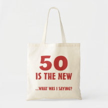Funny 50th Birthday Gag Gifts Bag