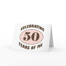 Funny 50th Birthday Gifts Greeting Cards