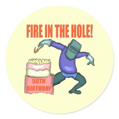 Funny 50th Birthday Sticker by 50th_birthday_gifts