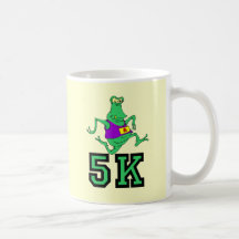 Funny 5K alien running Mugs