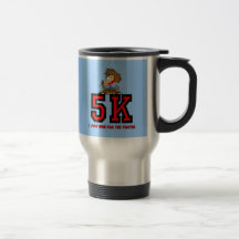 Funny 5K running Coffee Mug