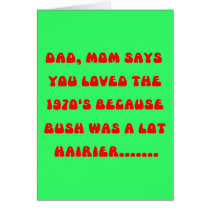 Funny 70's Father's Day
