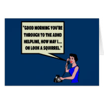 Funny ADHD cards