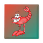 Funny Aerobatic Lobster Refrigerator Magnets
