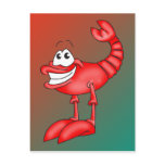 Funny Aerobatic Lobster Postcards