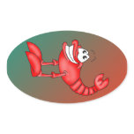 Funny Aerobatic Lobster Sticker