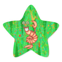 Funny Aerobic Lobster Stickers