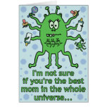 Funny Alien Mother's Day Card