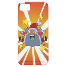 Funny Angry Santa Claus Christmas