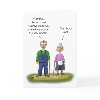 Funny Anniversary Cards: Sharing the bathroom by nopolymon