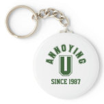 Funny Annoying You Keychain, Green