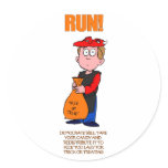 Funny Anti-Democrat Halloween stickers