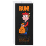 Funny Anti-Obama Halloween Bookmark invitations