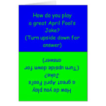 Funny April Fool's Day Joke Card