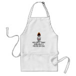 Funny aprons for women-men smell funny