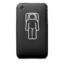 Funny Astronaut Black Case 1 Iphone 3 Cover