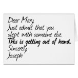 Funny atheist design cards