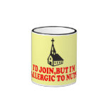 Funny atheist mugs