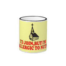 Funny atheist mugs