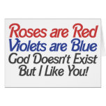 Funny Atheist Valentines Day Humour Greeting Cards