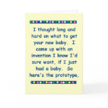 Funny baby card