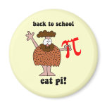Funny back to school math fridge magnet