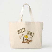 Funny Bacon and Eggs Canvas Bag