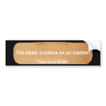Funny Bandaid Car Sticker