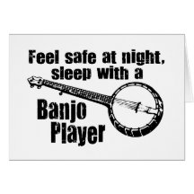 Funny Banjo Cards