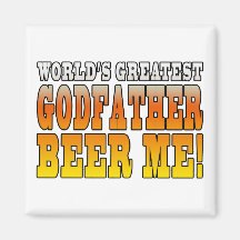 Funny Baptisms Birthdays Worlds Greatest Godfather Magnets