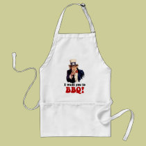 Funny barbecue aprons