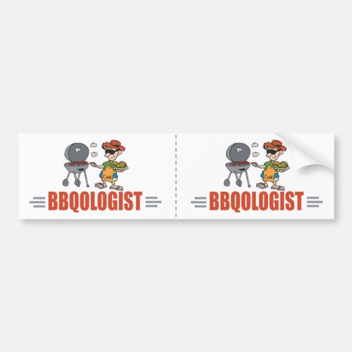 Funny BBQ Bumper Sticker