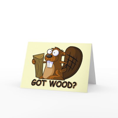 Funny Beaver by Cardsharkkid