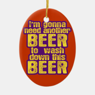 Funny Beer Tree Ornaments