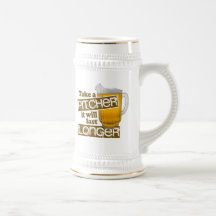 Funny Beer Drinking Parody Mugs