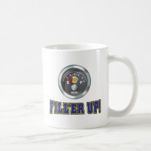Funny - Beer Metre Fill'er Up Coffee Mug