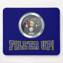 Funny - Beer Metre Fill'er Up Mousepad