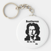 Funny Beethoven Key Chain