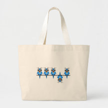 funny birds canvas bags