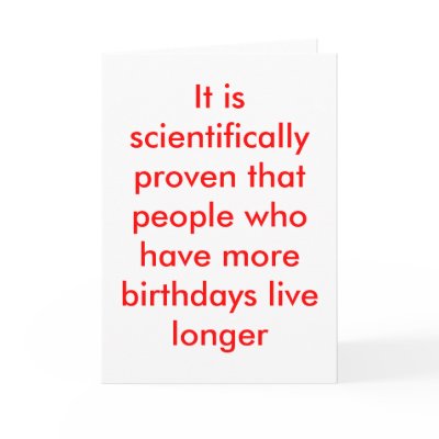 Funny Birthday Card by 06kidnoa