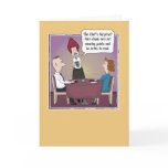 Funny birthday card: Chef's Surprise