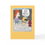 Funny birthday card: To Pee or Not to Pee Dog