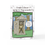 Funny Birthday Cards: Bear in the Woods