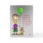 Funny Birthday Cards: Cranky Cat