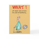 Funny Birthday Cards: Old Fart