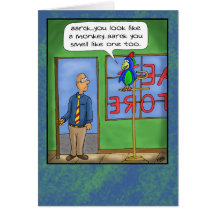 Funny Birthday Cards: Pet Shop