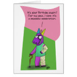 Funny Birthday Cards: Pinata Abuse