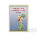 Funny Birthday Cards: The Secret